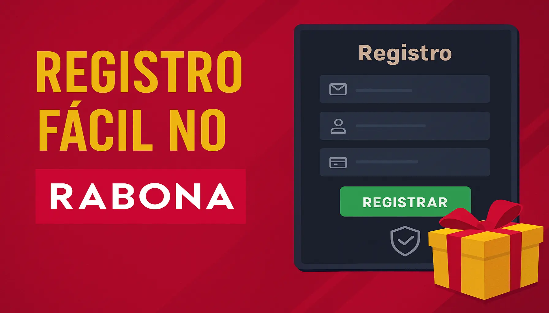 Não Perca tempo, o rRgistro na site RABONA